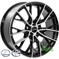 Zorat Wheels BK5137 8x19 5x114.3 ET35 DIA60.1 BP