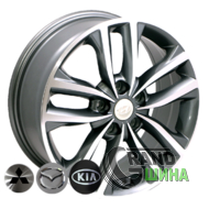 Zorat Wheels BK846 7x17 5x114.3 ET45 DIA67.1 GP