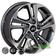 Zorat Wheels BK5210 6.5x16 5x114.3 ET50 DIA67.1 GP