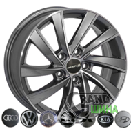 Zorat Wheels BK5290 6.5x16 5x112 ET46 DIA57.1 GP