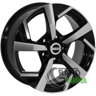 Zorat Wheels BK5372 6.5x16 5x114.3 ET40 DIA66.1 BP