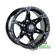 JH 5821 7x15 6x139.7 ET0 DIA106.1 Black