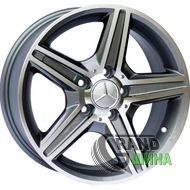 Replica Mercedes CT1455 8x18 5x112 ET45 DIA66.6 GMF