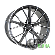 Replica Audi A970 10x22 5x112 ET21 DIA66.5 GR