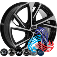 ZF FE183 7.5x17 5x108 ET50 DIA63.4 BMF
