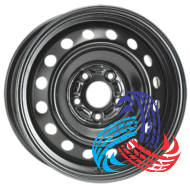 ALST (KFZ) 7780 Fiat 7x16 5x108 ET42 DIA65 Black