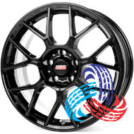 BBS XR 8.5x19 5x112 ET44 DIA82 Black