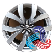 Volkswagen OEM 760601025C 9x20 5x112 ET33 DIA66.6 S