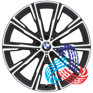 BMW OEM 8071996 9x20 5x112 ET35 DIA66.6 Gray