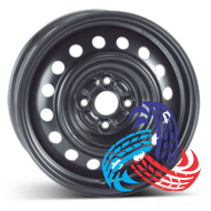 ALST (KFZ) 9285 Toyota 6x15 4x100 ET45 DIA54 Black
