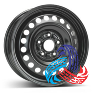 ALST (KFZ) 9527 Honda 6.5x16 5x114.3 ET50 DIA64.1 Black