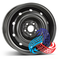 ALST (KFZ) 9552 Subaru 6.5x16 5x100 ET48 DIA56 Black