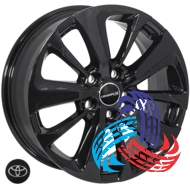 ZF TL0512 7x17 5x114.3 ET39 DIA60.1 Black