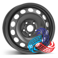 ALST (KFZ) 9915 Volkswagen 6.5x16 5x112 ET50 DIA57.1 Black