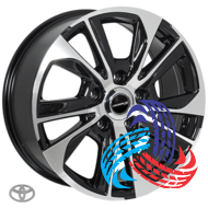 Zorat Wheels BK5756 8.5x20 5x150 ET45 DIA110.2 BP