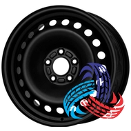 Magnetto Wheels R1-1707 6.5x16 5x108 ET50 DIA63.3 Black