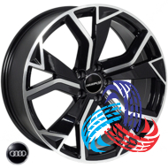 Zorat Wheels BK5764 8.5x20 5x108 ET40 DIA63.4 BP