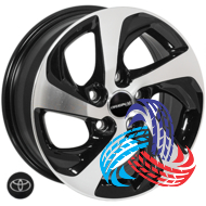 ZF TL5570NW 6x15 5x114.3 ET36 DIA60.1 BMF