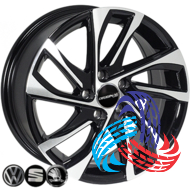 Zorat Wheels BK5760 6.5x15 5x98 ET38 DIA58.1 BP