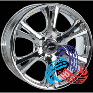 Kosei SVX 9x20 5x120 ET40 DIA74.1 Chrom