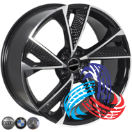 JH HP861D 7.5x17 5x112 ET35 DIA66.6 BMF