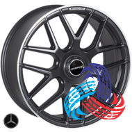 Zorat Wheels BK5318 8.5x20 5x112 ET35 DIA66.6 MBP