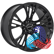 Zorat Wheels BK5734 11x20 5x120 ET37 DIA74.1 Black