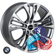 Zorat Wheels BK5734 10x20 5x120 ET40 DIA74.1 MG