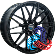 VLF VLF15 8x18 5x112 ET40 DIA66.56 Black