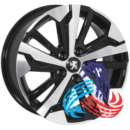 Zorat Wheels BK5837 7x17 5x108 ET40 DIA65.1 BP