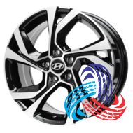 Replica Hyundai RS522 7.5x17 5x114.3 ET40 DIA73.1 BMF