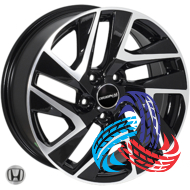 Zorat Wheels BK5025 7x17 5x114.3 ET45 DIA64.1 BP