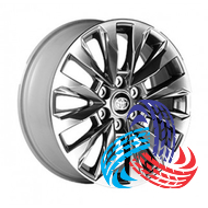 Replica TY756 8x20 6x139.7 ET60 DIA95.1 Chrome-Sil