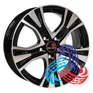 Remain R159 7x17 5x112 ET46 DIA66.6 Алмаз черн