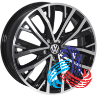 JH H675 6.5x17 5x100 ET40 DIA57.1 BMF