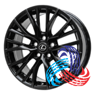Replica Lexus D1260 8x18 5x114.3 ET45 DIA60.1 Black