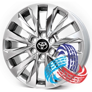 Replica Toyota LC300 8x20 6x139.7 ET60 DIA95.1 Chrom