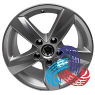 Volkswagen OEM 7p6601025a 7.5x17 5x130 ET50 DIA71.6 Gray
