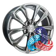 Replica Lexus GT DIM5009 8x18 5x114.3 ET45 DIA60.1 HB
