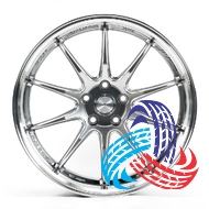Flow Forming FF022 8.5x18 5x114.3 ET33 DIA73.1 HPBL