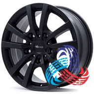 Brock RC25T 6.5x16 5x112 ET52 DIA66.6 Black