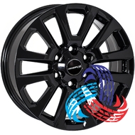 Zorat Wheels BK5881 7.5x17 6x139.7 ET25 DIA106.1 Black