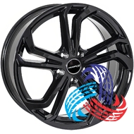 Zorat Wheels BK5620 7.5x17 5x112 ET45 DIA57.1 Black