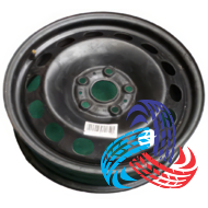 Volkswagen OEM 5Q0601027 6x16 5x112 ET43 DIA57.1 Black
