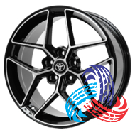 Replica Toyota NS-05 8x18 5x114.3 ET35 DIA73.1 BMF