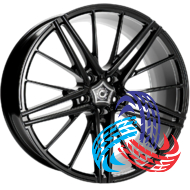 Wrath Wheels WF-5 10x20 5x120 ET38 DIA74.1 Black