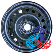 Peugeot OEM 5401.L61 7x17 5x108 ET48 DIA65 Black