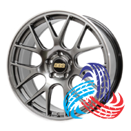 Replica BBS DX06 8.5x19 5x114.3 ET35 DIA73.1 HPBL