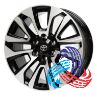 Replica Toyota ZT904 7.5x19 6x139.7 ET25 DIA106.1 BMF