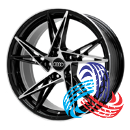 Replica Audi FF-V07 8x18 5x112 ET35 DIA66.6 BMF